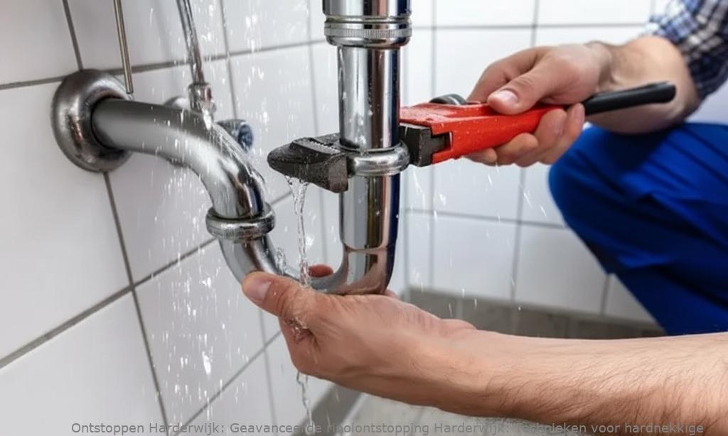 Geavanceerde rioolontstopping Harderwijk: Technieken voor hardnekkige problemen