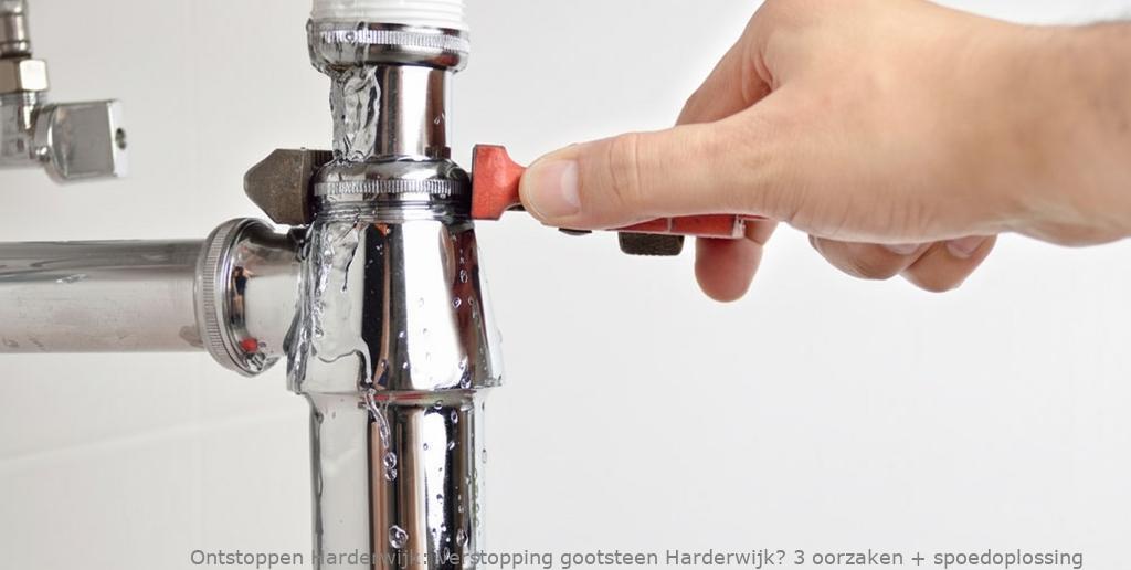 Verstopping gootsteen Harderwijk? 3 oorzaken + spoedoplossing