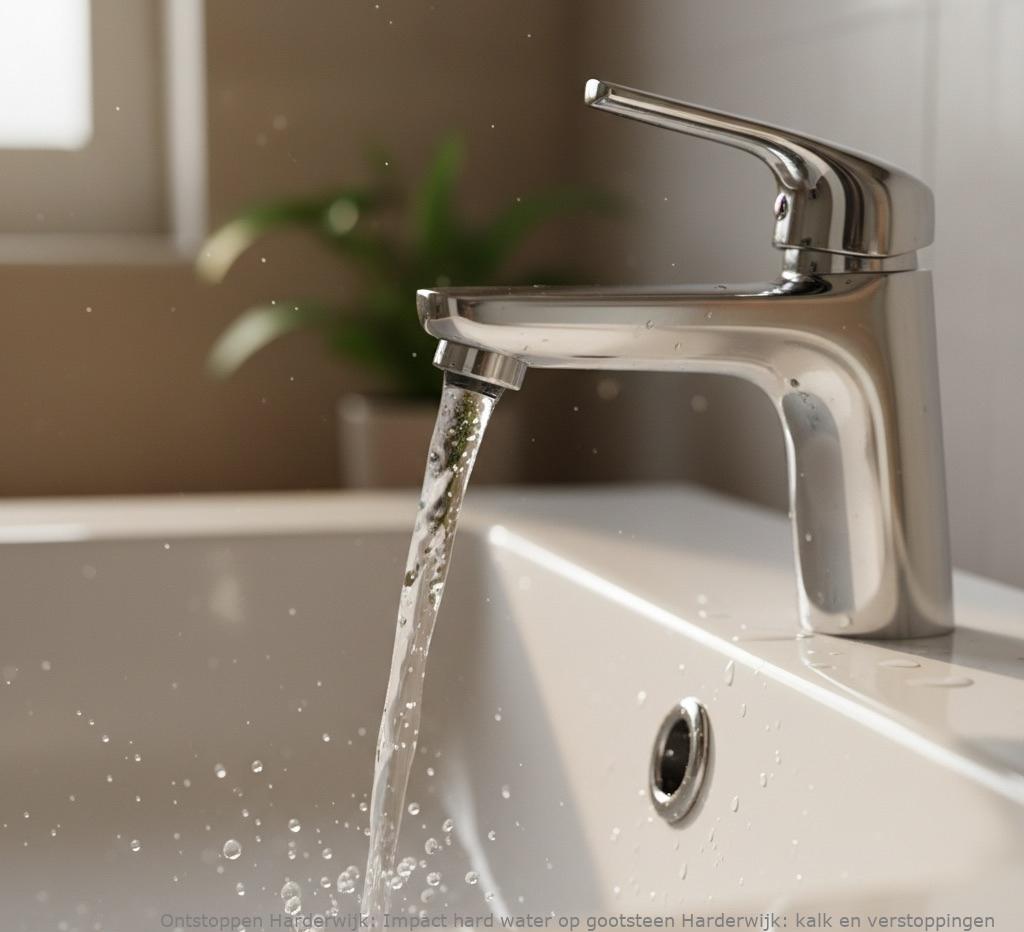 Impact hard water op gootsteen Harderwijk: kalk en verstoppingen
