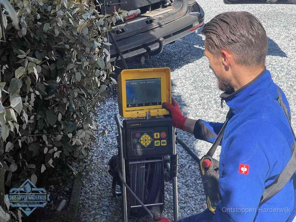 Rioolinspectie met camera in Harderwijk