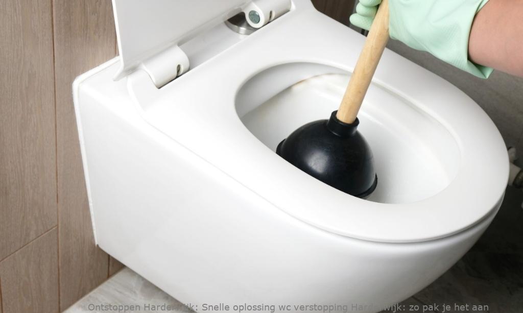 Snelle oplossing wc verstopping Harderwijk: zo pak je het aan
