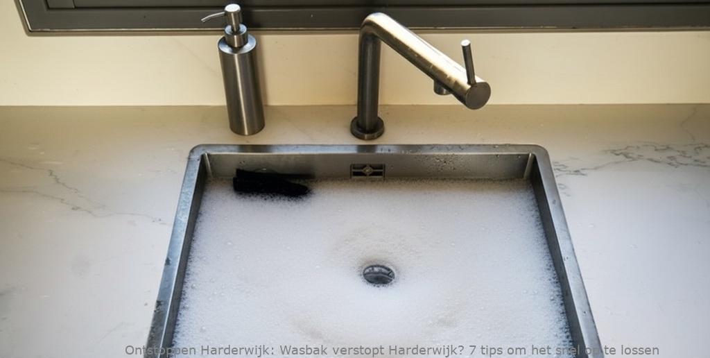 Wasbak verstopt Harderwijk? 7 tips om het snel op te lossen