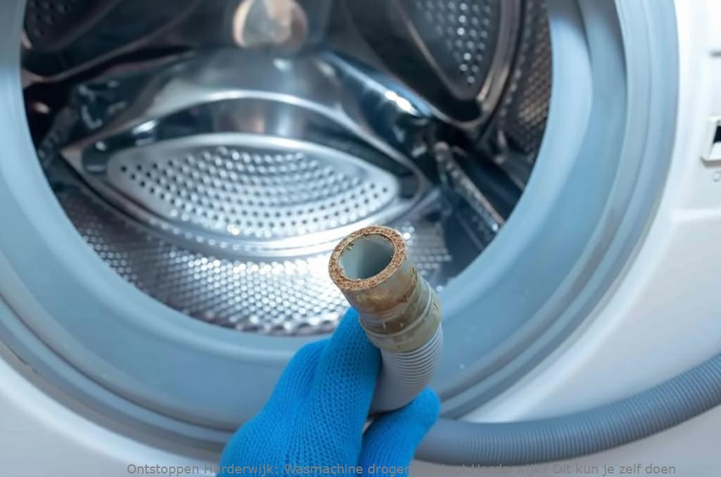 Wasmachine droger verstopt Harderwijk? Dit kun je zelf doen